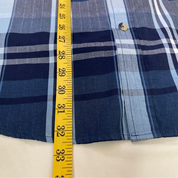 Clear Water Outfitters Men’s Short Sleeve Plaid Button Down Shirt Size XL - Picture 8 of 9